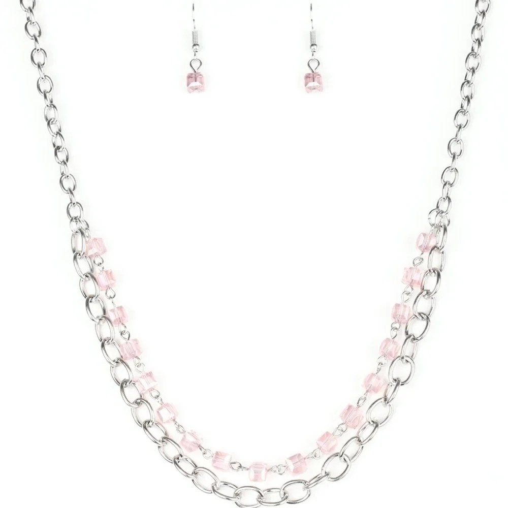 Block Party Princess Necklace and Bracelet Set